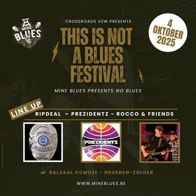 This is not a blues festival